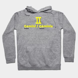 Gemini Power Color- Yellow Hoodie